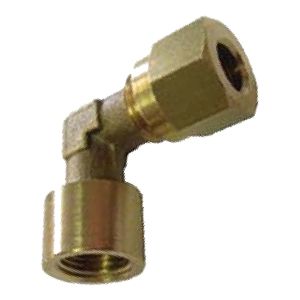 L-clamp ring connector with BSPP female thread