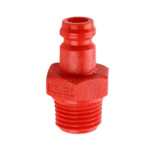 Plastic male connector