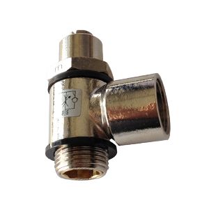 Screwdriver flow regulator with BSPP internal thread and metric thread for cylinder