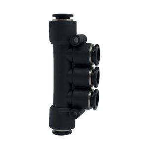 Multi-T-plug connection connector