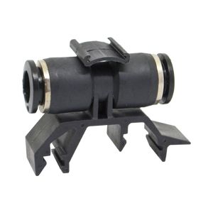 Plug connection connector for DIN profile (o Ω