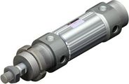 SMC Pneumatic - 55-C (D) 76, Compressed Air Cylinder, Double Acting, One Ended Piston Rod, ATEX Category 2 - II 2GDc, (Double Sided Thread), 32, 400, Elastic End Position Damping, Standard