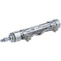 SMC Pneumatics - C (D) J2K-Z, Miniature Cylinder, Non-rotating, Double Acting, Standard Piston Rod, (Basic), 10, 30, Perpendicular to Axis, w / o Signal, (5m), (Tape Mount)