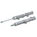 SMC Pneumatic - C (D) J2-Z, Miniature Cylinder, Standard, Single Acting, Spring In / Out, (Basic), 16, 45, (Single Acting, Spring Extended), Perpendicular to Axis, (5m)