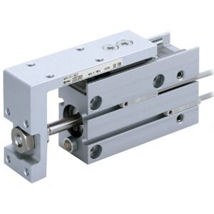 SMC Pneumatic - MXH-Z, Pneumatic Compact Slide, Linear Guide, 10, 5, without auto switch, (5m), 2 pcs (or none for version without auto switch), [intermediate lift (version with spacer)]
