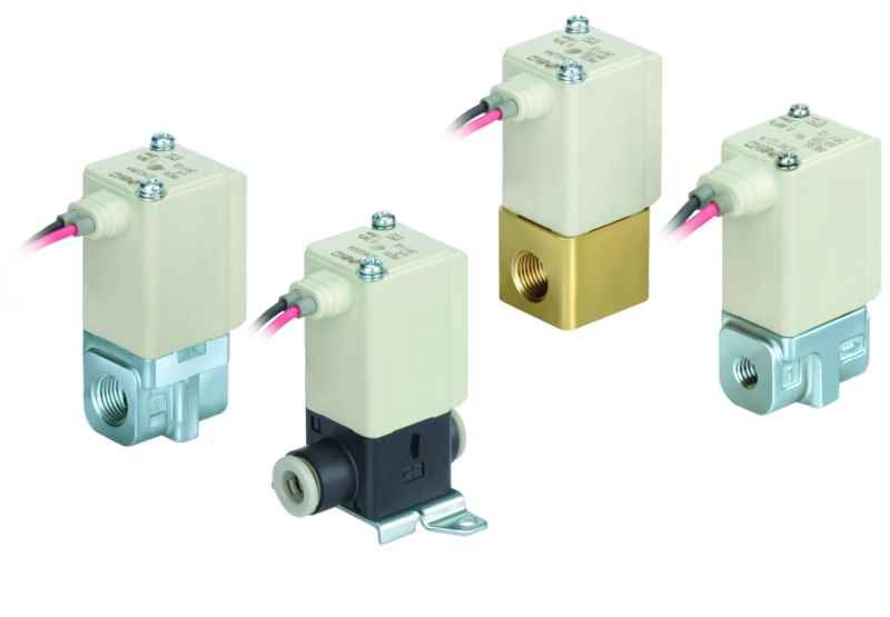 SMC Pneumatics - Compact Direct Actuated 2/2-Way Solenoid Valve [VDW]