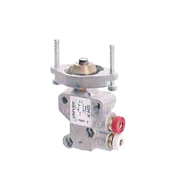 Univer - Penumatic Limit Switch Series JET Mechanical pushbutton for panel mounting - spring hose Ø 4