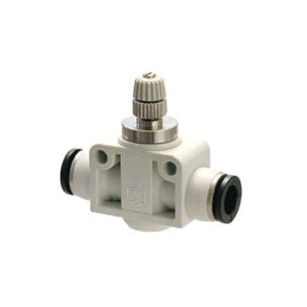 Univer - Throttling check valve, in line Ø 4mm