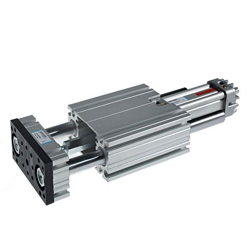 Univer Series J1 - Guide Units for M, KE / K, KD Series Cylinders, Overhead Guide Bars with Medium Slide, Scrapers on Guide Rods as standard, 32, Ø32, 250