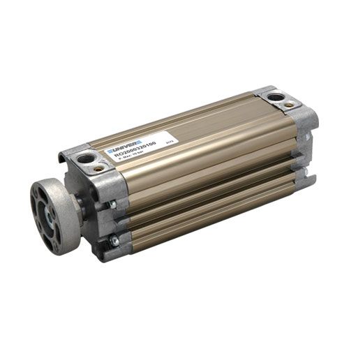 Univer series RO compact cylinder UNITOP octagonal tube - Ø 16 ÷ 63 mm anti - rotation, chrome - plated steel piston rod with internal thread and flange, DW standard version, Ø32, 25