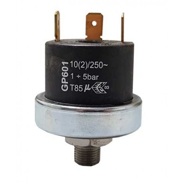 Pressure switch STAINLESS STEEL MGP601, G 1/8 AG, control pressure 1 - 5bar, NBR