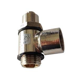 Screwdriver flow regulator with BSPP and metric thread bidirectional