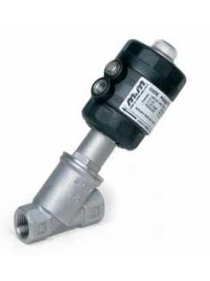 2-way angle seat valve, G 1/2 ", stainless steel
