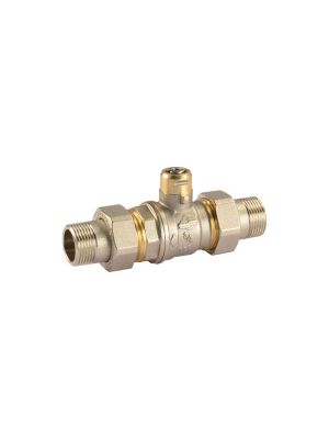 Comparato - Ball valve for Sintesi actuator, Full bore, DN20, PN16, 3/4 ", M / M
