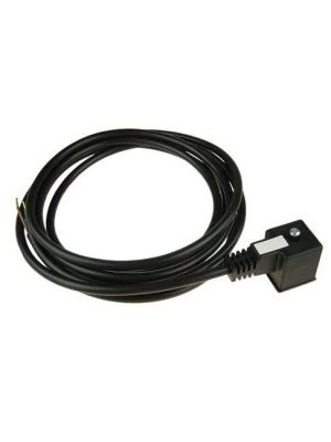 Appliance plug with 2m cable type A, DIN EN 175301, for solenoid coils 7000er series