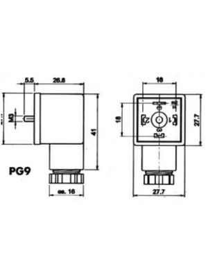 Appliance plug type A, DIN EN 175301