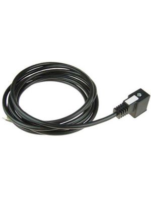 Appliance plug with 2m cable, type B, DIN EN 175301, for magnetic coils 2000 series