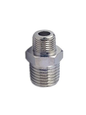 Double nipple reduced with BSPT thread