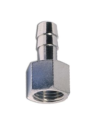 Hose connector female with BSPP male thread