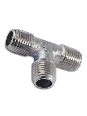 T-piece BSPT and metric male thread