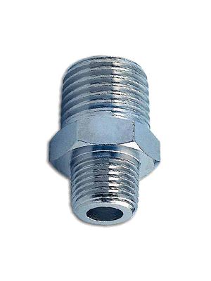 Double nipple reduced with BSPT thread