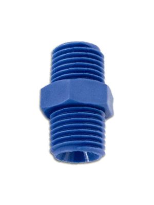 Double nipple with BSPT thread