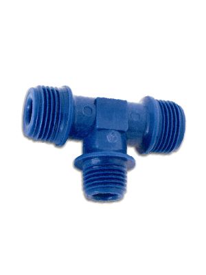 T-piece reduced with BSPT male thread