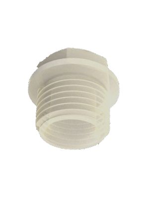 Sealing plug with BSPT external thread