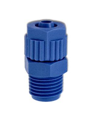 Quick connector with BSPT male thread