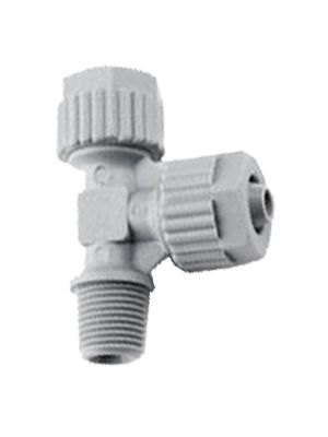 T-quick connector at the side with NPT male thread