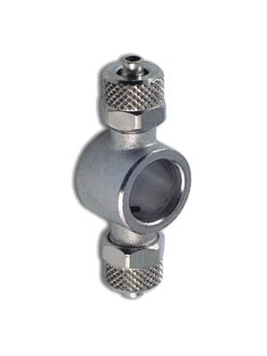 T quick connector with ring piece