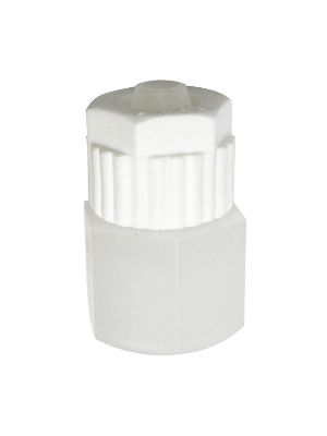 Quick connector with BSPT internal thread