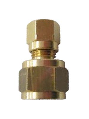 Clamping ring connector with BSPP internal thread