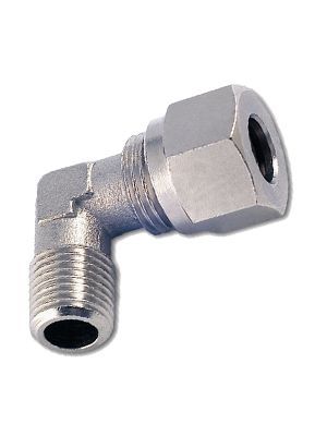 L-connector with BSPT male thread