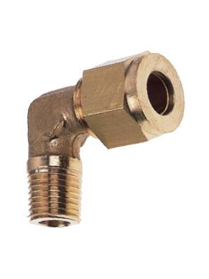 L-threaded fitting with BSPT male thread