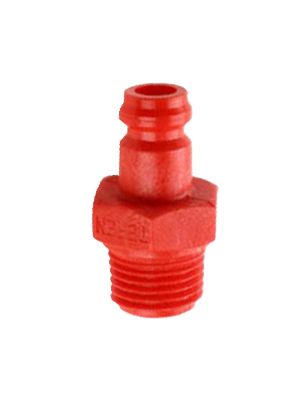 Plastic male connector