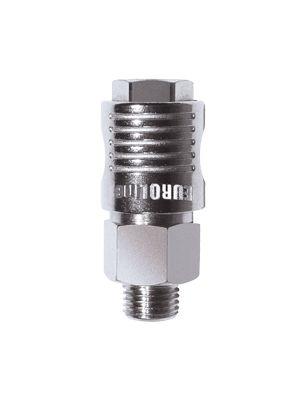 Male quick connect connector with BSPP thread