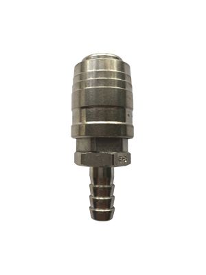 Quick coupling connector with hose connection, DN 5.2