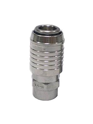 Female safety quick connector DN 5.5