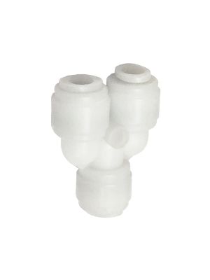 Y-connector plug connection