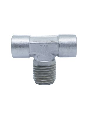 T-piece with BSPP thread, 2x internal thread, 1xOuter thread