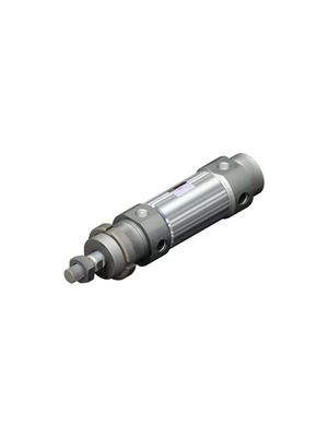 SMC Pneumatic - C (D) 76-XB6, Pneumatic Cylinder, Double Acting, Single Sided Piston Rod, High Temperature Type