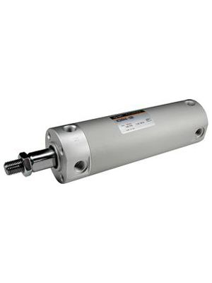 SMC Pneumatic - C (D) G1KR, Pneumatic Cylinder, Non-rotating, Double Acting, Standard Piston Rod, Direct Mounting