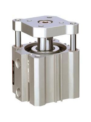 SMC Pneumatics - C (D) QM, compact cylinder with guide rod