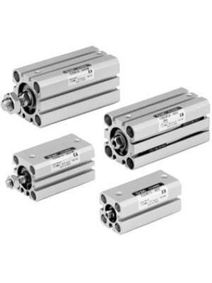 SMC Pneumatics - C (D) QSY, air cylinder, smooth, smooth running, double acting