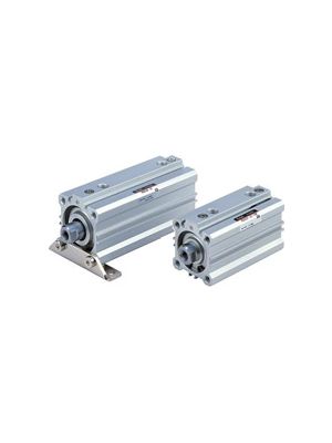 SMC Pneumatic - R (D) Q, Compact Cylinder with Pneumatic Damping
