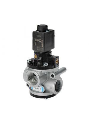 Univer - Solenoid valve 3/2 NO for direct vacuum - Vacuum auxiliary pilot air G1 / 2