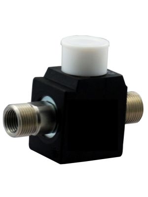 2/2-way inline solenoid valve BMV70303VAV40 230VAC made of stainless steel - 2 x G3 / 8 "AG, G1 / 4" IT