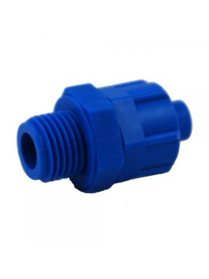 Straight screwed connection, POM (plastic)