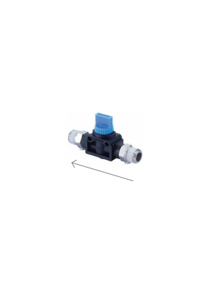 Male manual valve with BSPT thread